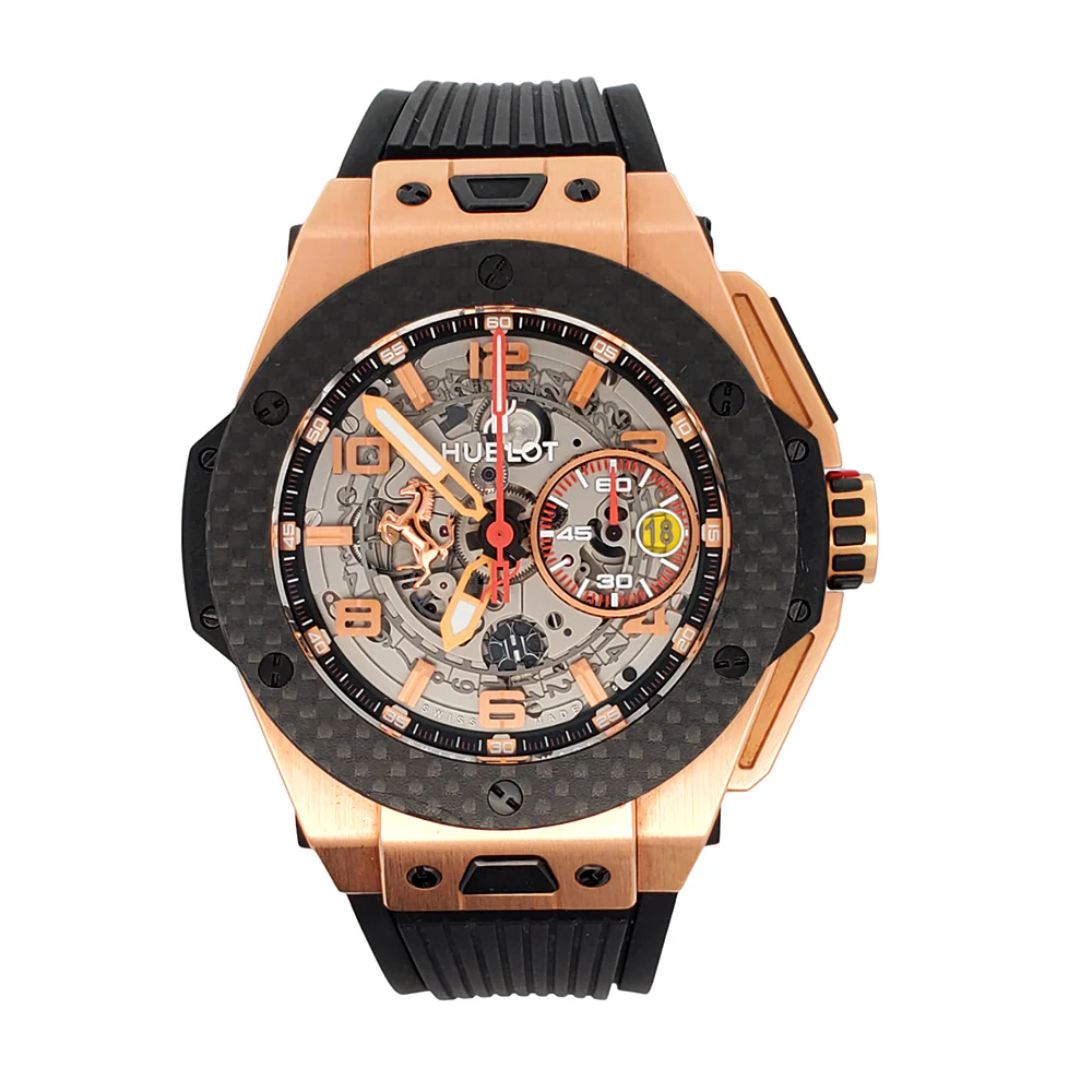 Hublot Big Bang Unico Ferrari 45mm Skeleton Dial Watch 401.0Q.0123.VR Box Papers - Image 4
