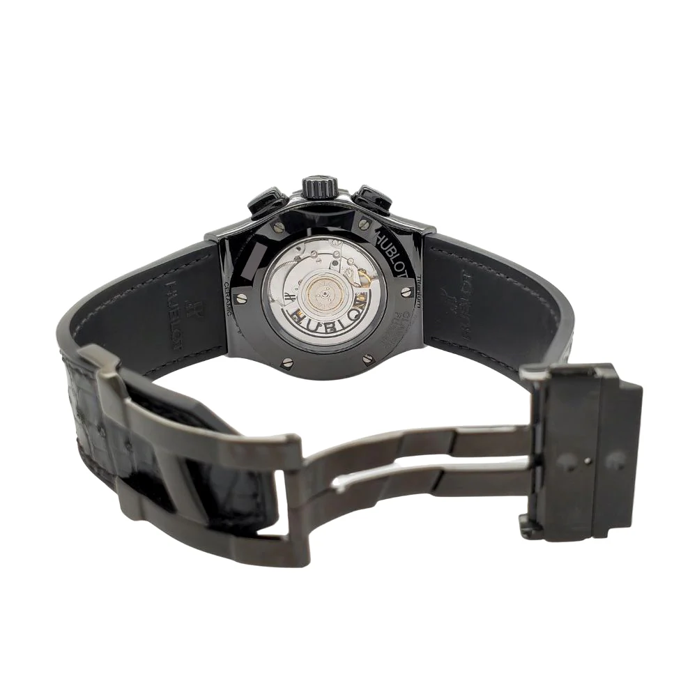 Hublot Classic Fusion Aerofusion 45mm Black Magic Ceramic Skeleton Watch 525.CM.0170.LR - Image 7