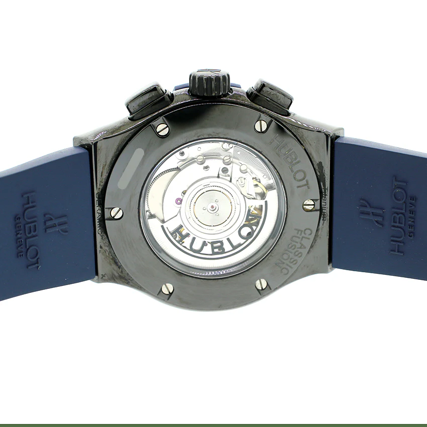 Hublot Classic Fusion Ceramic Blue Chronograph 45mm Watch Box & Papers - Image 5