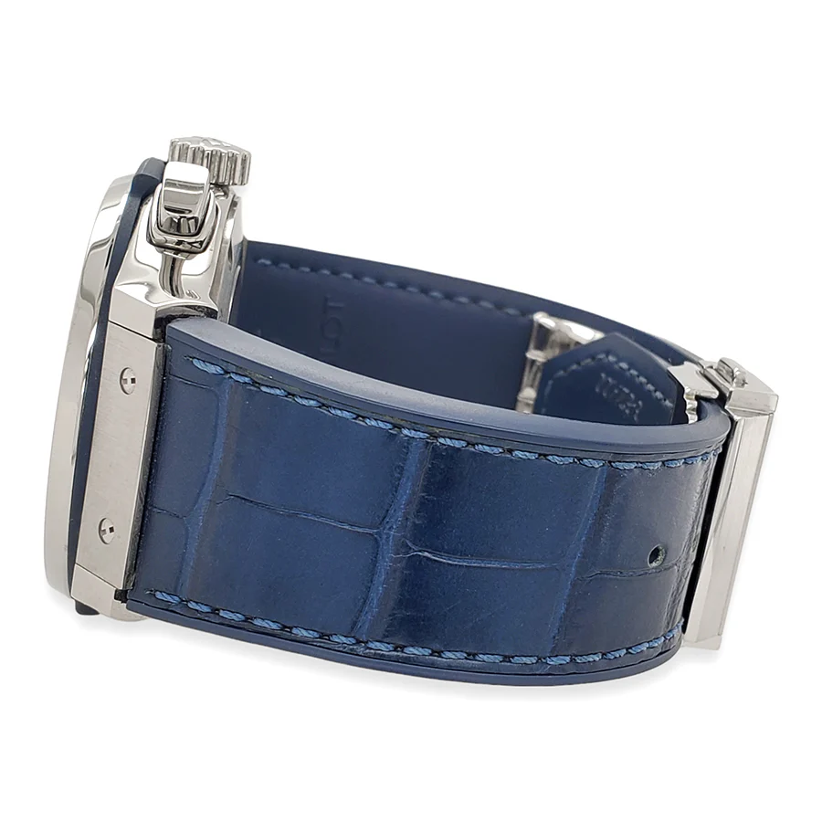 Hublot Classic Fusion Chronograph 45mm Titanium Blue Dial Watch 521.NX.7170.LR Box Papers - Image 3
