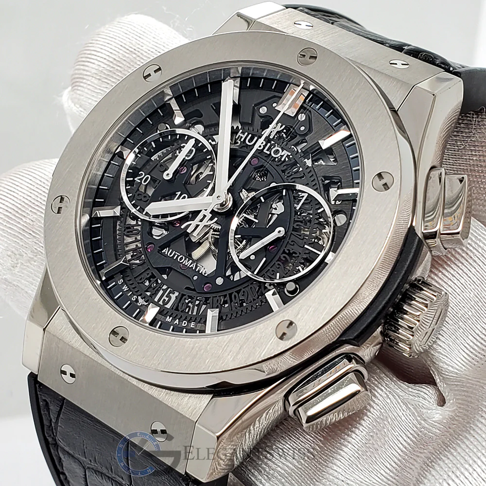 Hublot Classic Fusion Chronograph Aerofusion 45mm Skeleton Dial 525.NX.0170.LR Watch