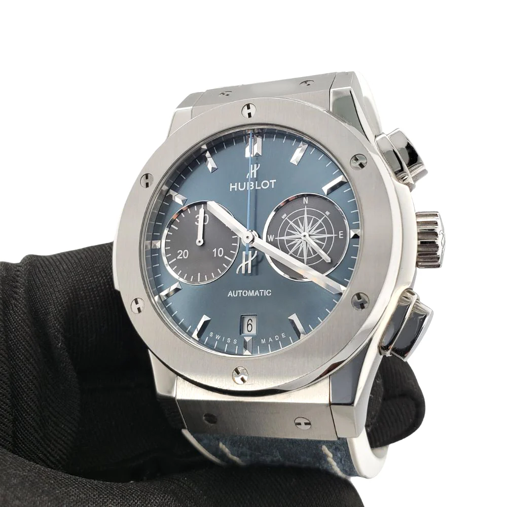 Hublot Classic Fusion Chronograph Limited Edition 45mm La Grande Odyssee Watch 21.NE.7170.VR.LG017 Box Papers - Image 3