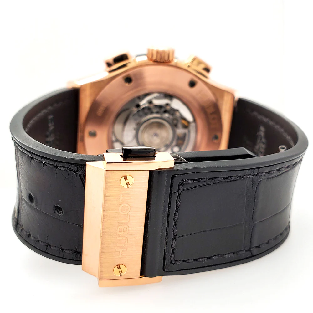 Hublot Classic Fusion Chronograph Skeleton 45mm Rose Gold Watch - Image 5