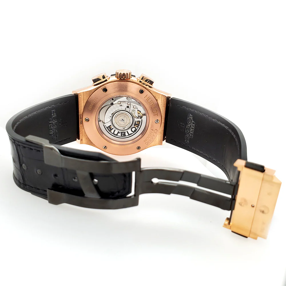 Hublot Classic Fusion Chronograph Skeleton 45mm Rose Gold Watch - Image 6