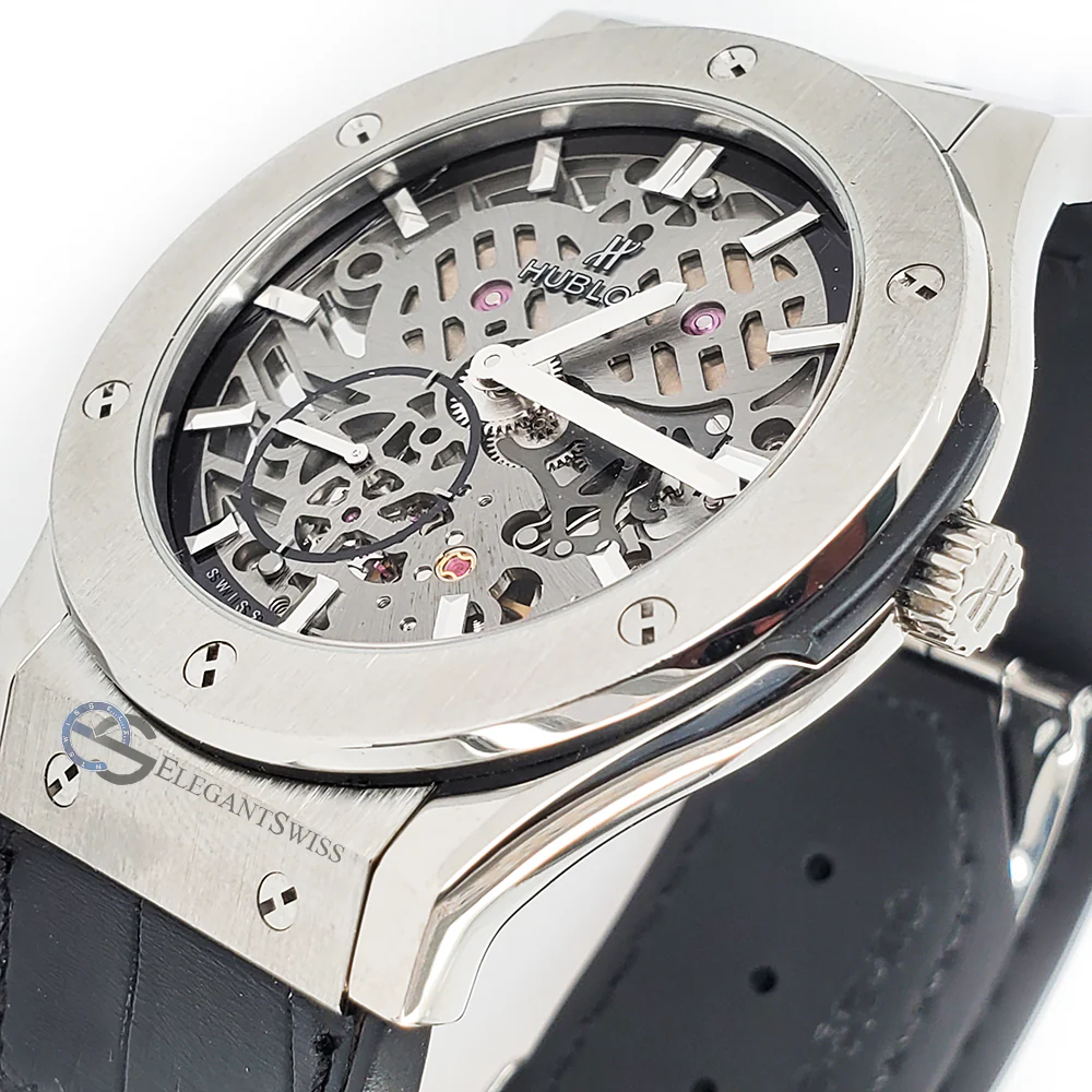 Hublot Classic Fusion Classico Ultra-Thin Skeleton 42mm Titanium Watch 545.NX.0170.NX - Image 2
