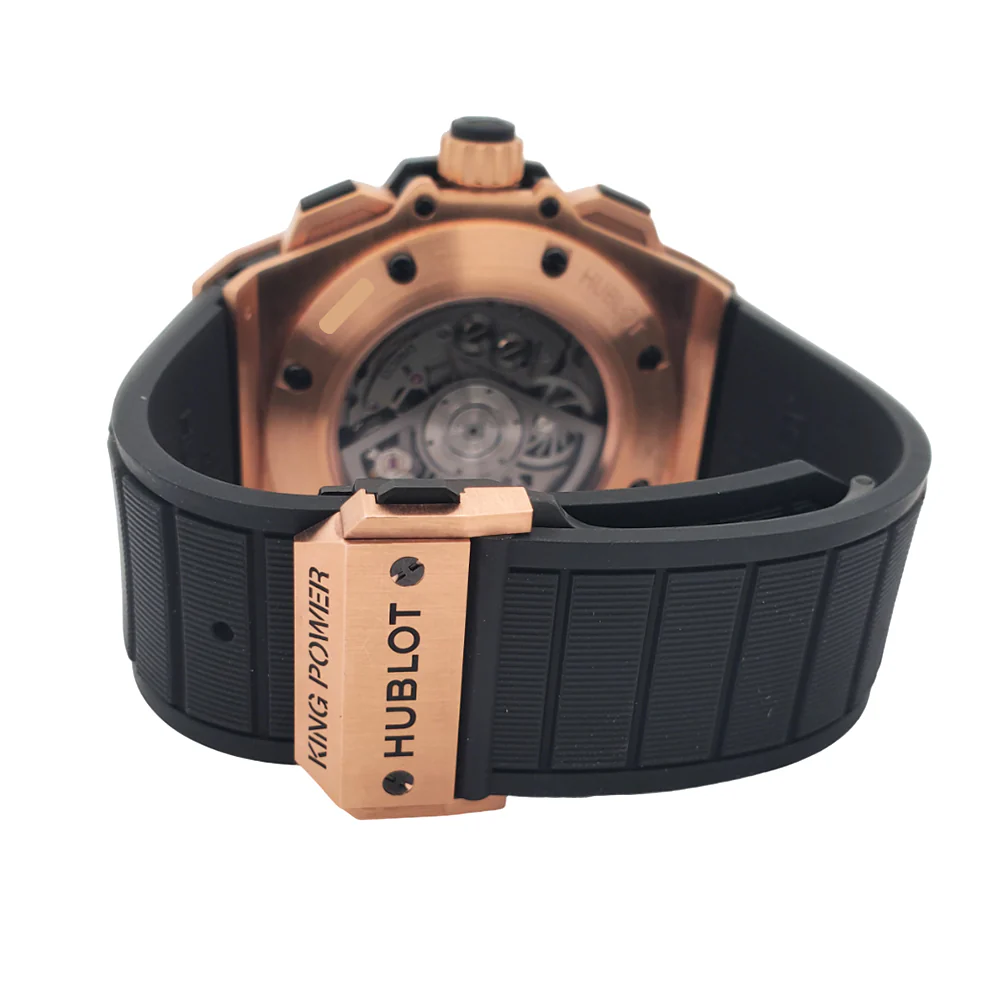 Hublot King Power UNICO Chronograph 48mm Factory Diamond Rose Gold Watch - Image 5