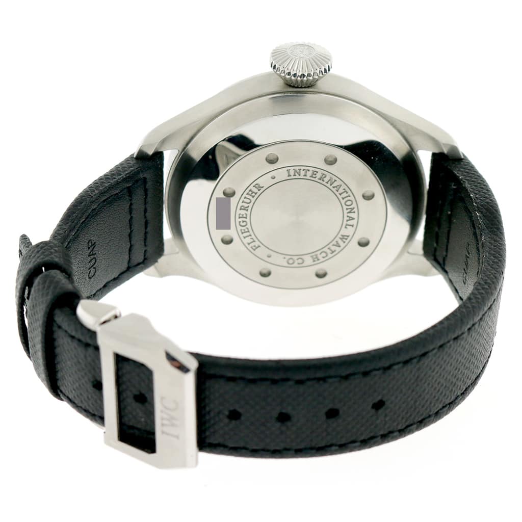 IWC Big Pilot's 7-Day Power Reserve 46MM Automatic Stainless Steel Mens Watch IW500401 - Image 10