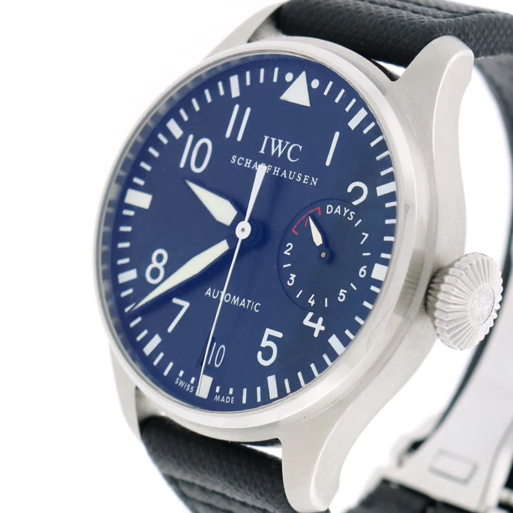 IWC Big Pilot's 7-Day Power Reserve 46MM Automatic Stainless Steel Mens Watch IW500401 - Image 3