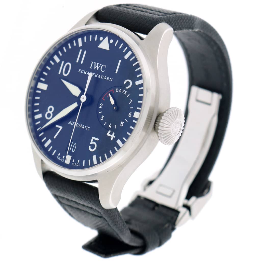 IWC Big Pilot's 7-Day Power Reserve 46MM Automatic Stainless Steel Mens Watch IW500401 - Image 7