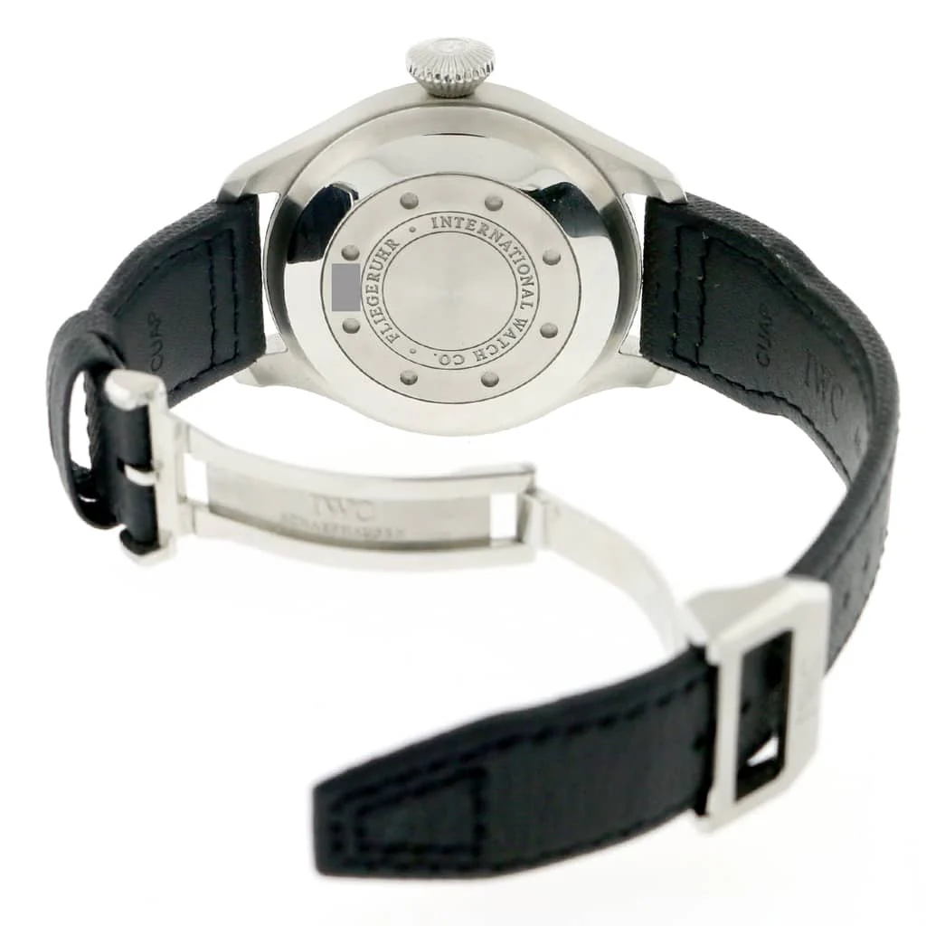IWC Big Pilot's 7-Day Power Reserve 46MM Automatic Stainless Steel Mens Watch IW500401 - Image 9