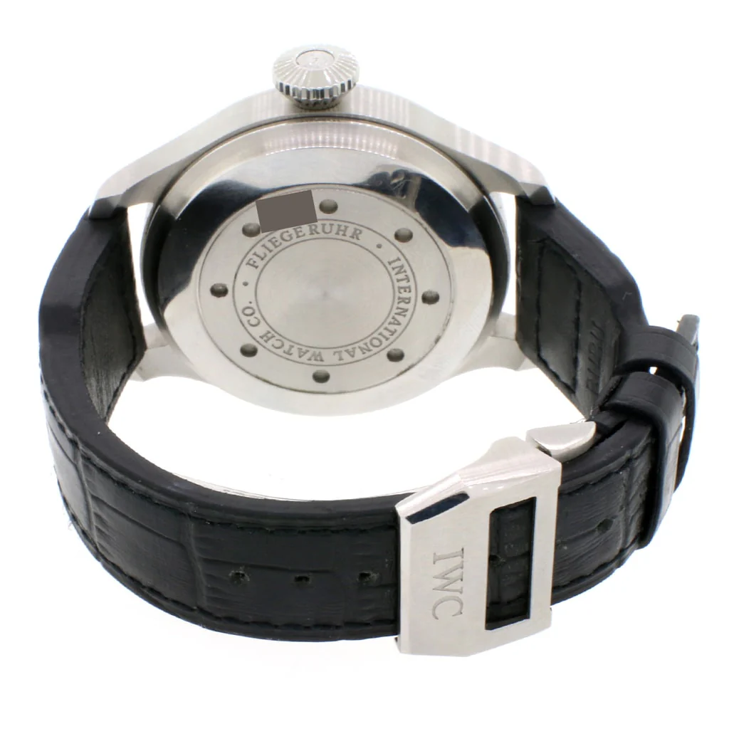 IWC Big Pilot's 7-Day Power Reserve 46MM Black Dial Automatic Stainless Steel Mens Watch IW500401 - Image 5