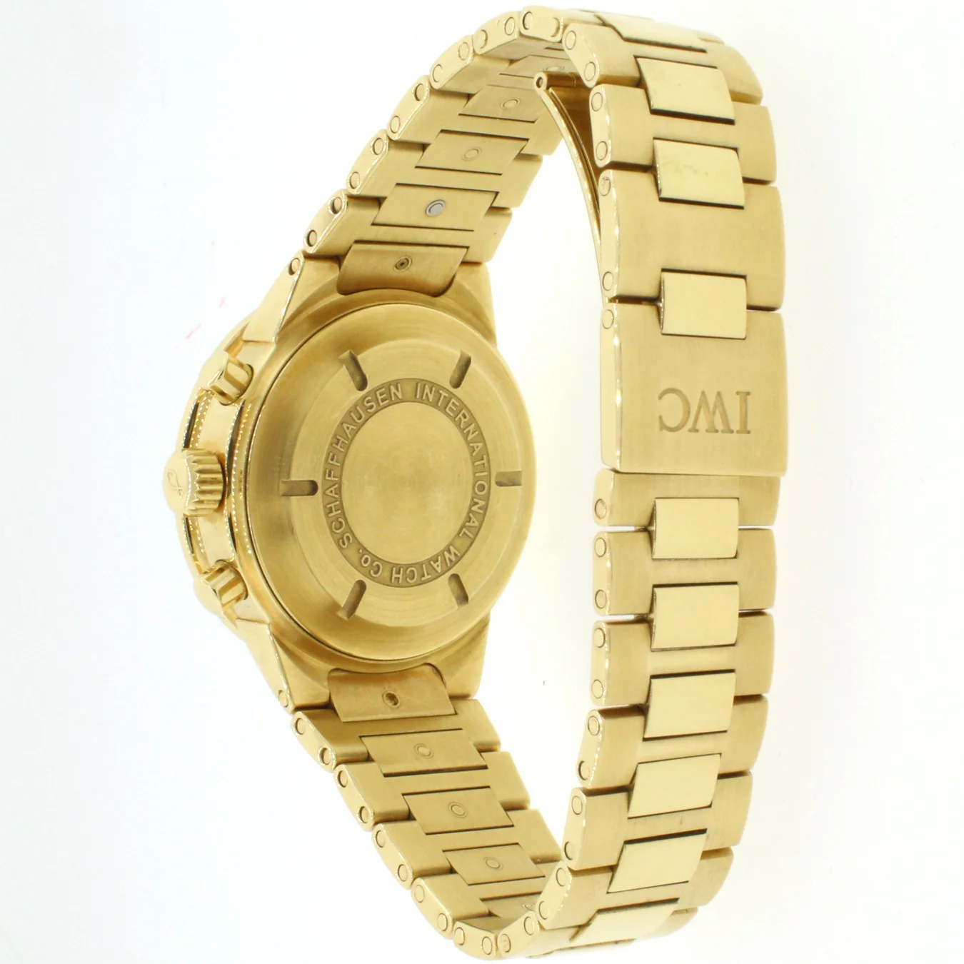 IWC GST Chronograph Calendar 40MM Yellow Gold Automatic Mens Watch IW9277 - Image 5