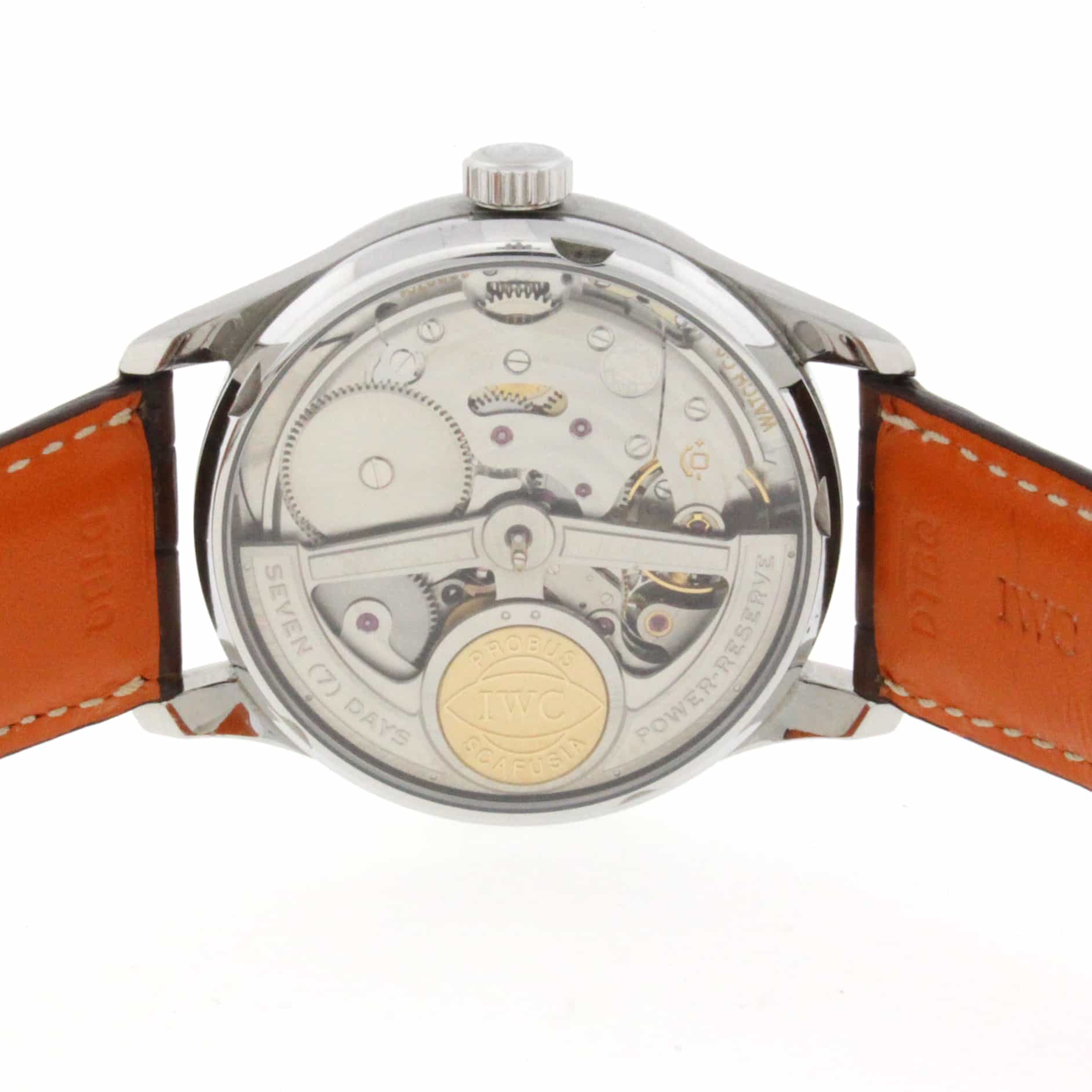 IWC Portuguese 7-Day Power Reserve 42MM Automatic Stainless Steel Mens Watch IW500107 - Image 8