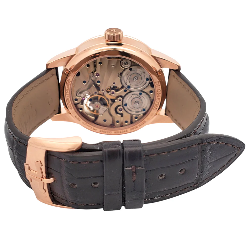 Jaeger LeCoultre Duometre Quantieme Lunaire 42mm Rose Gold Watch JLQ6042520 Box Papers - Image 7