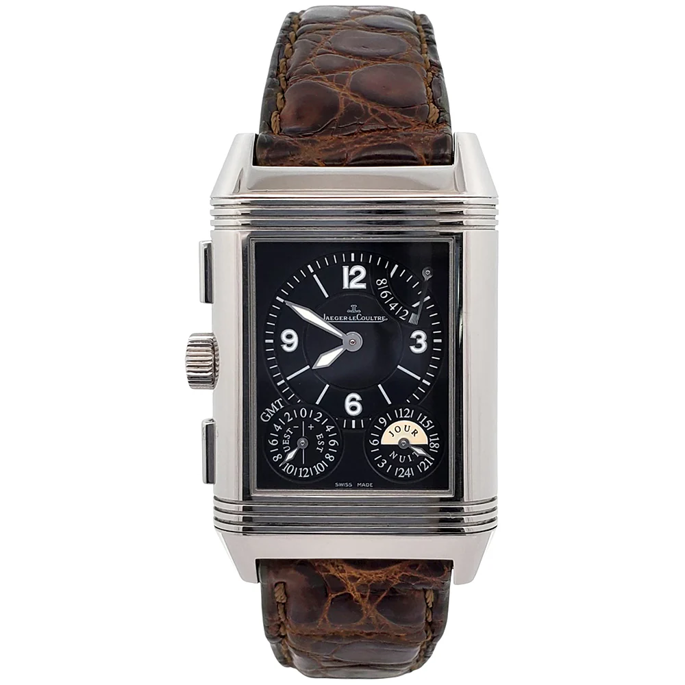 Jaeger-LeCoultre Grande Reverso GMT Q3028420 /240.8.18 Duo Face 47.0 x 29.0mm Watch - Image 4