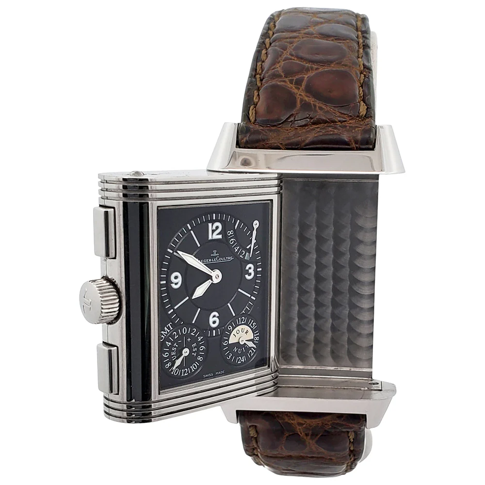 Jaeger-LeCoultre Grande Reverso GMT Q3028420 /240.8.18 Duo Face 47.0 x 29.0mm Watch - Image 5
