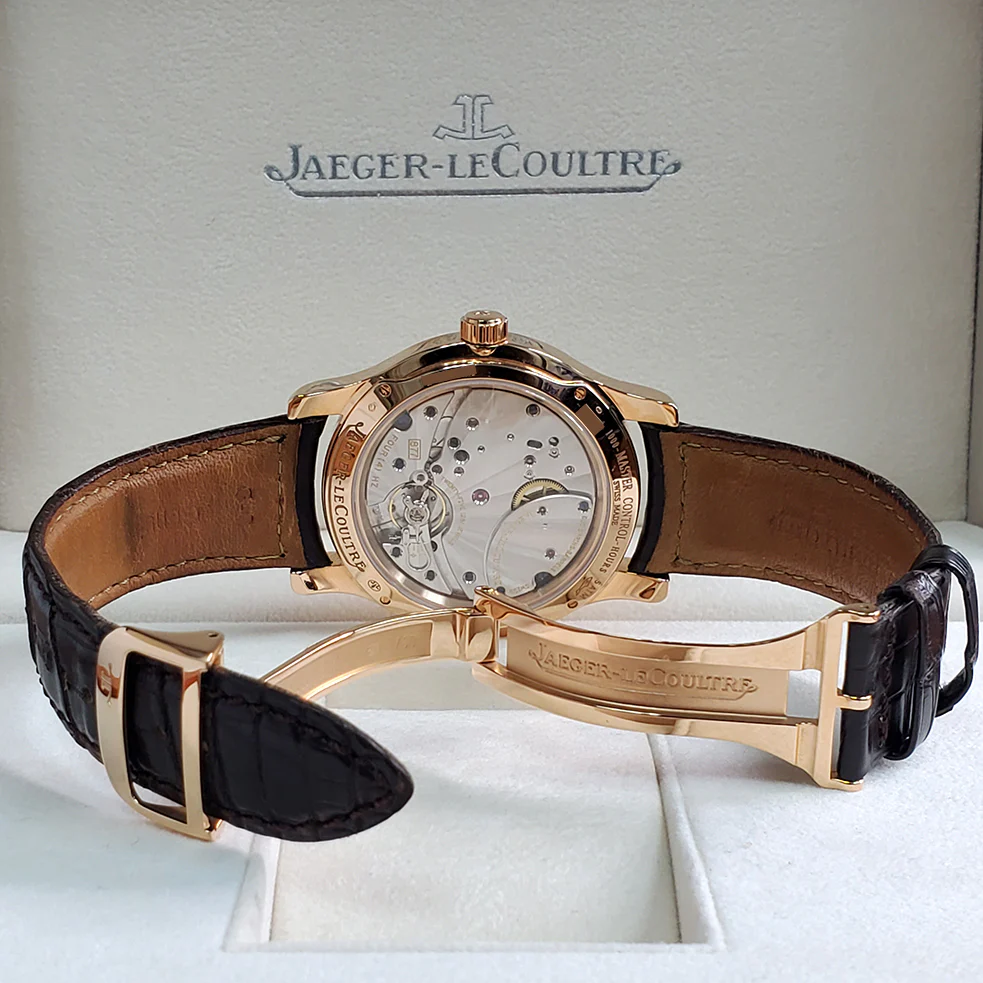 Jaeger-LeCoultre Master Eight Days 41.5mm Rose Gold Men's Watch Q1602420 Box Papers - Image 6
