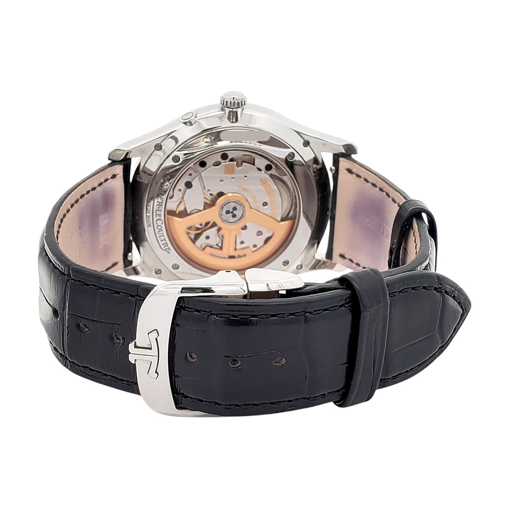 Jaeger LeCoultre Master Ultra Thin MoonPhase 39mm Watch 109.8.A5.S Q1368471 - Image 6