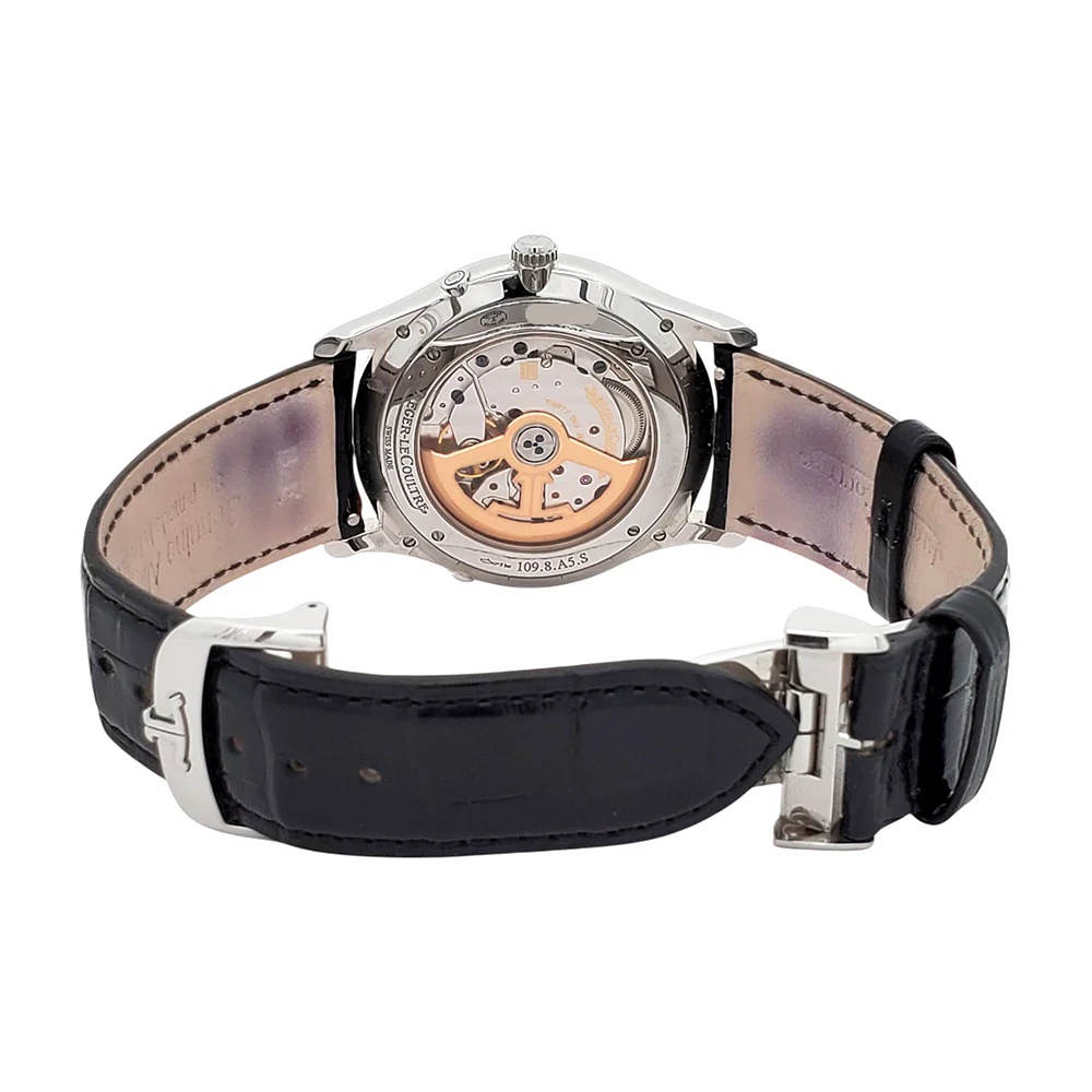 Jaeger LeCoultre Master Ultra Thin MoonPhase 39mm Watch 109.8.A5.S Q1368471 - Image 7