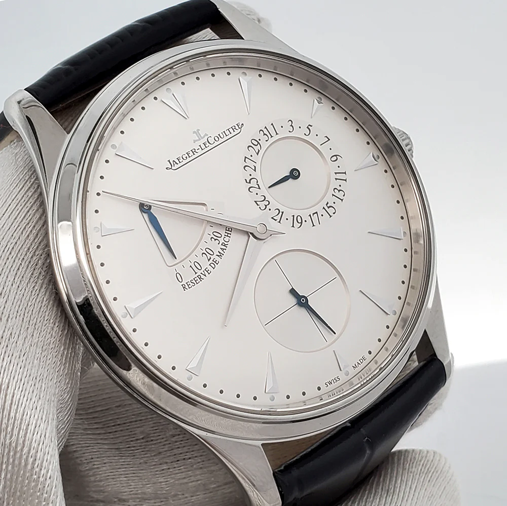Jaeger Lecoultre Reserve De Marche Ultra Thin Watch 176.8.38.S Q1378420 Papers - Image 3