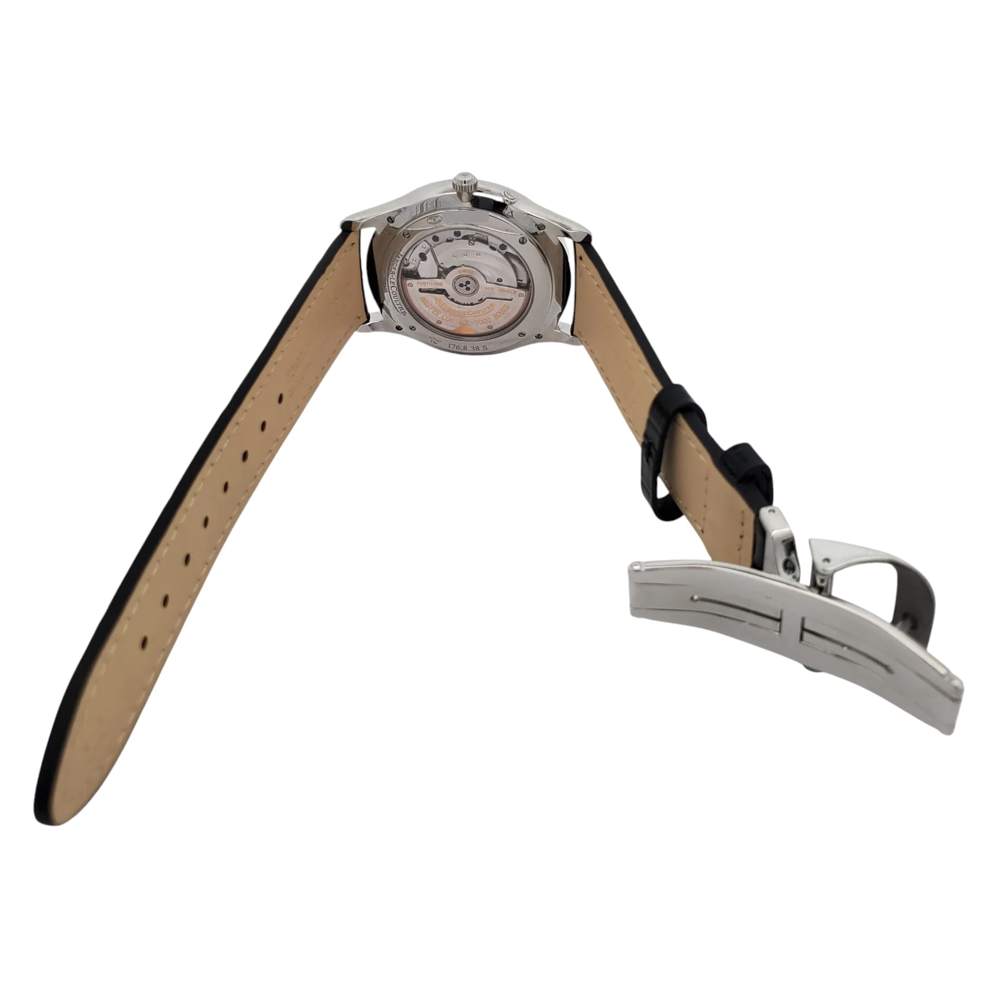 Jaeger Lecoultre Reserve De Marche Ultra Thin Watch 176.8.38.S Q1378420 Papers - Image 5