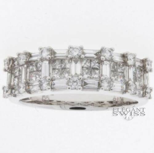 Ladies 18K White Gold 1.25 Ct Diamond Ring - Image 3