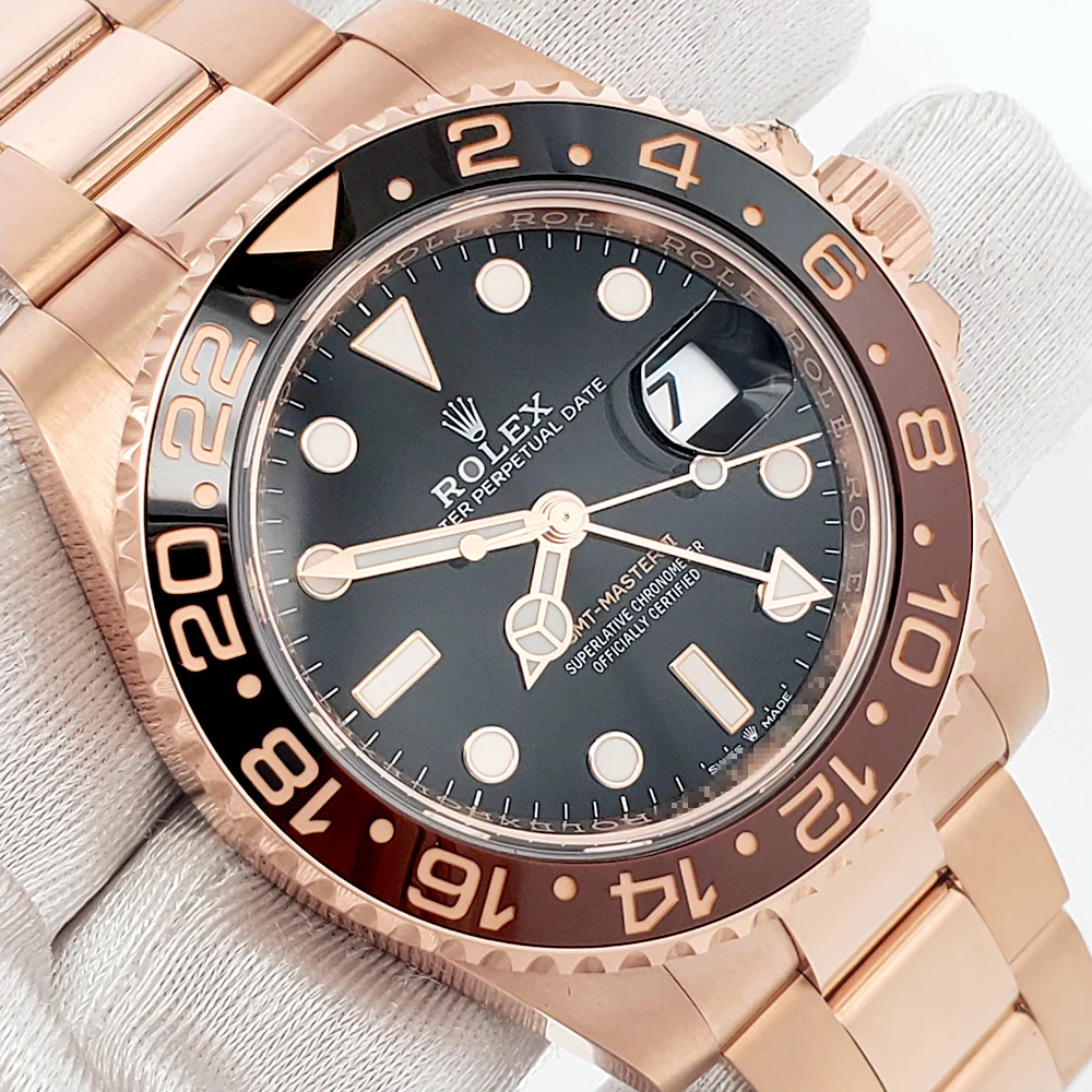 Mint 2019 Rolex GMT-Master II Rootbeer 126715CHNR Rose Gold Watch Box Papers - Image 2