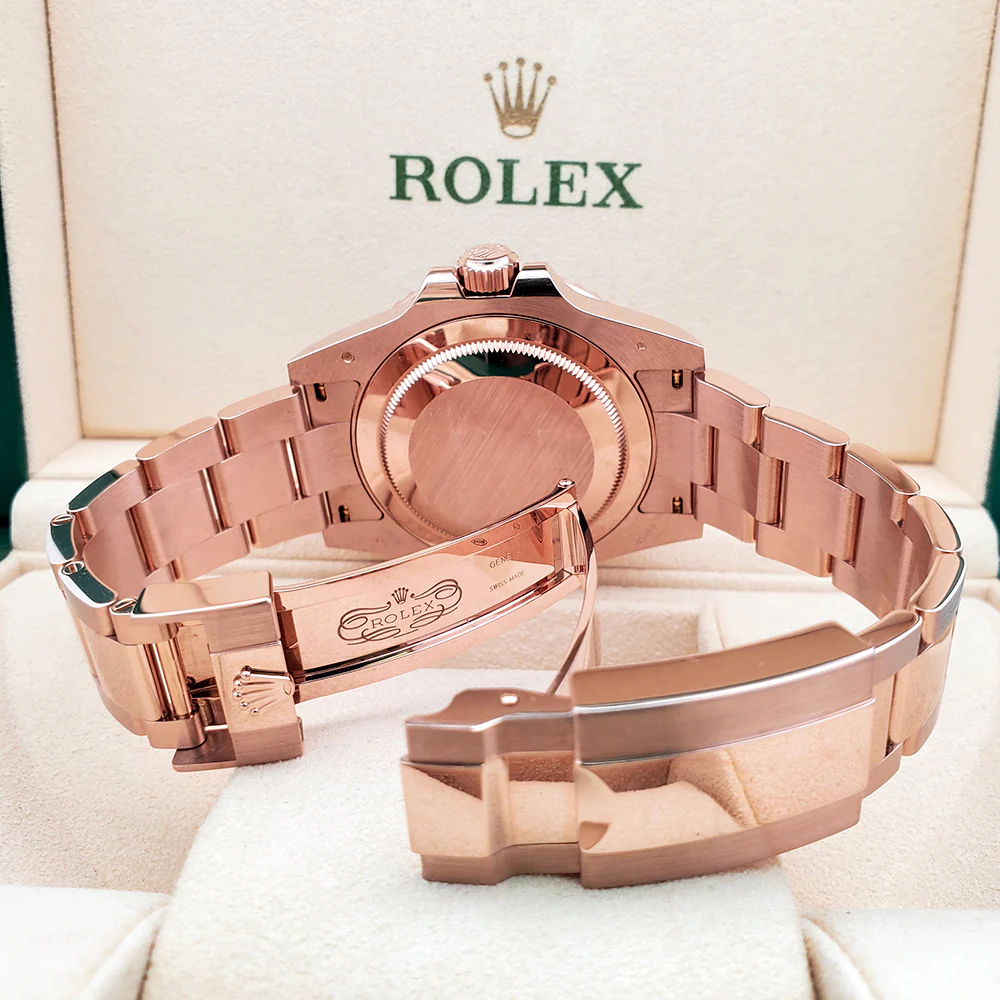 Mint 2021 Rolex GMT-Master II Rootbeer 126715CHNR Everose Gold Oyster Watch Box Papers - Image 6