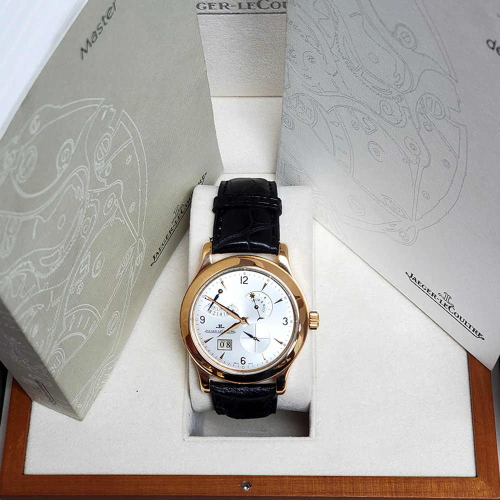 Mint Jaeger-LeCoultre Master Eight Days 41.5mm Rose Gold Men's Watch Q1602420 Box Papers - Image 2