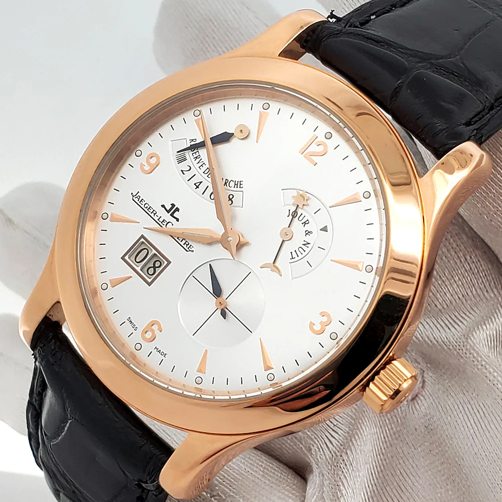 Mint Jaeger-LeCoultre Master Eight Days 41.5mm Rose Gold Men's Watch Q1602420 Box Papers - Image 3