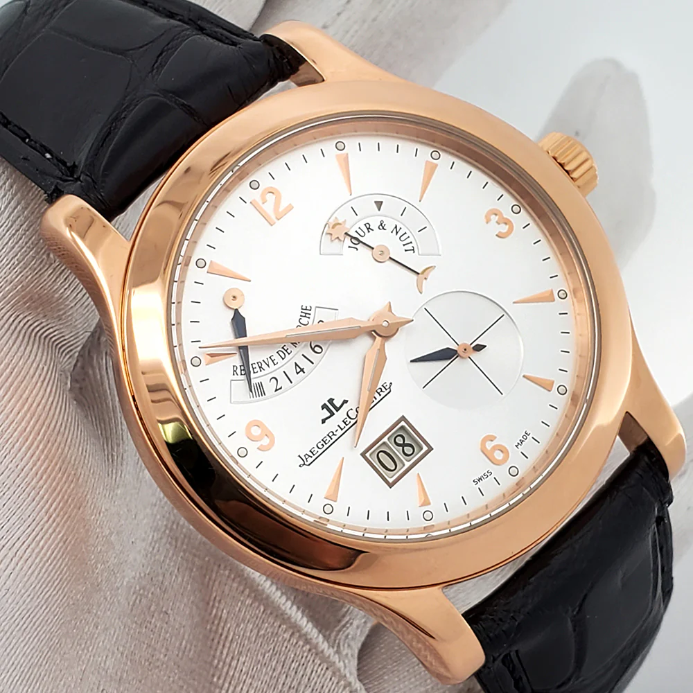 Mint Jaeger-LeCoultre Master Eight Days 41.5mm Rose Gold Men's Watch Q1602420 Box Papers - Image 4