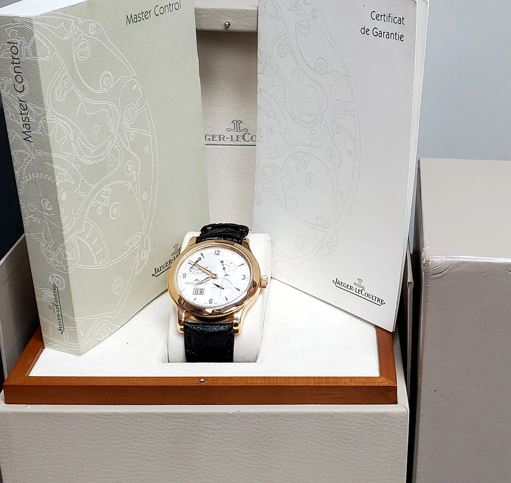 Mint Jaeger-LeCoultre Master Eight Days 41.5mm Rose Gold Men's Watch Q1602420 Box Papers - Image 5