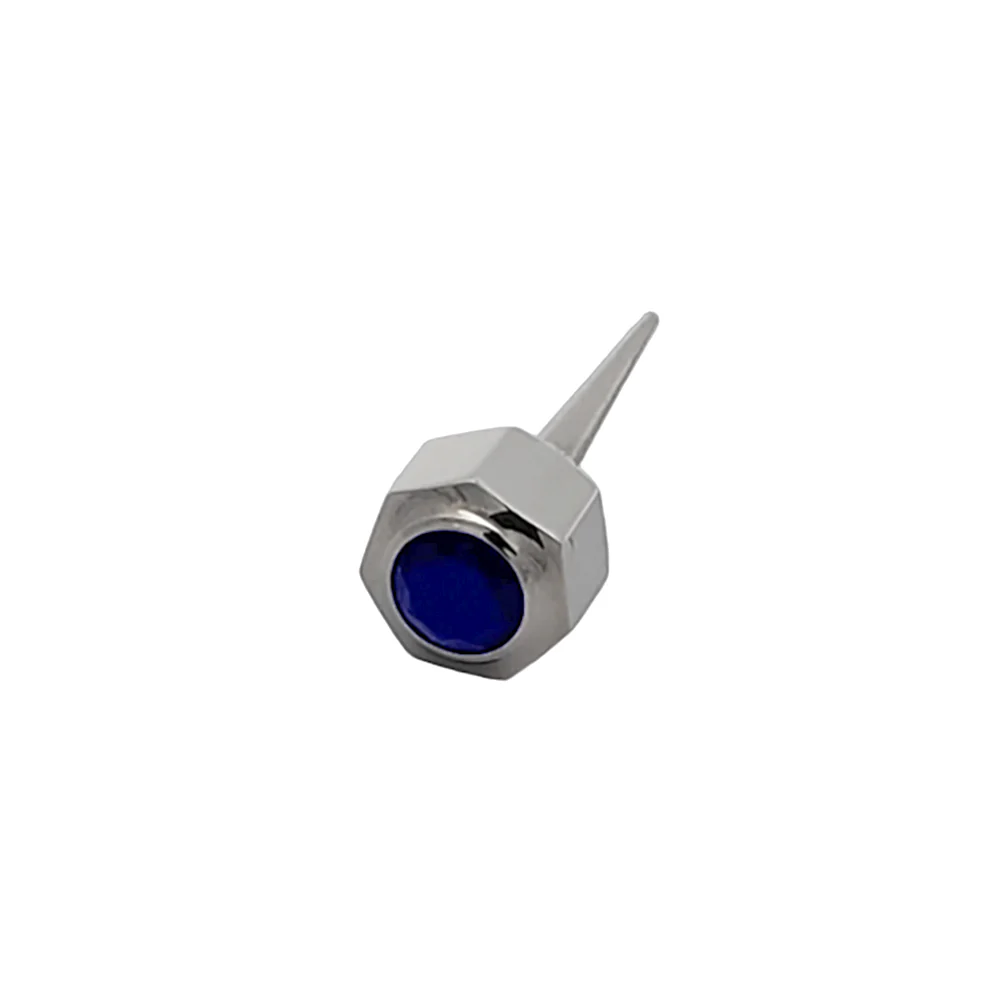 OEM Cartier Pasha Push Pin with Blue Cabochon - Image 3