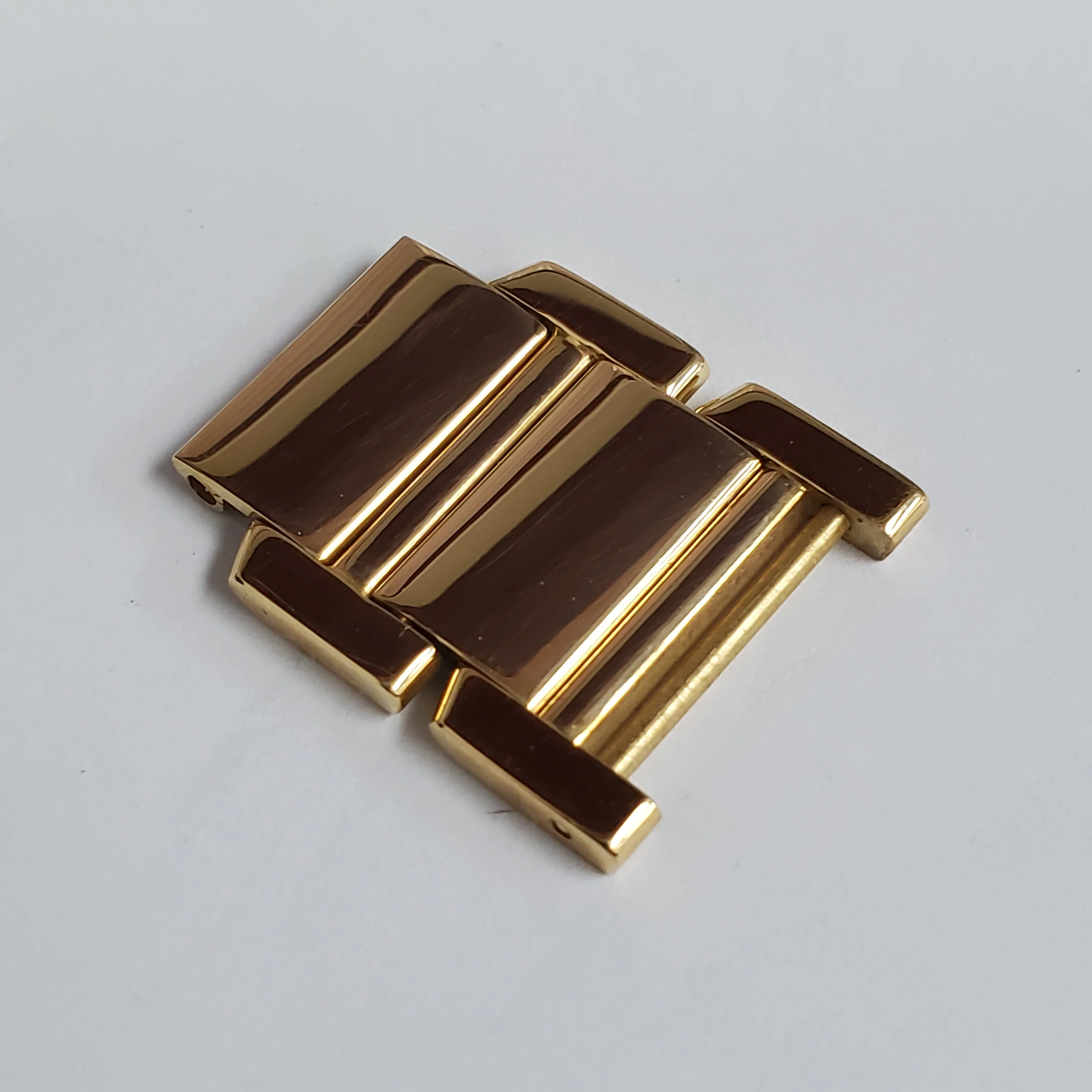 OEM Cartier Tank Francaise Midsize Yellow Gold Genuine 18mm 2-Links - Image 2