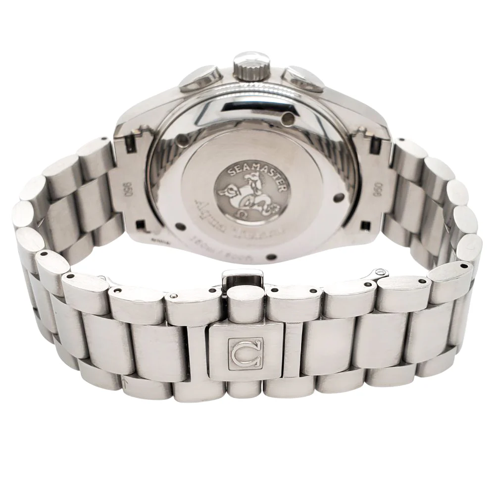 Omega Seamaster Aqua Terra 42mm Chrono Stainless Steel Mens Watch - Image 4