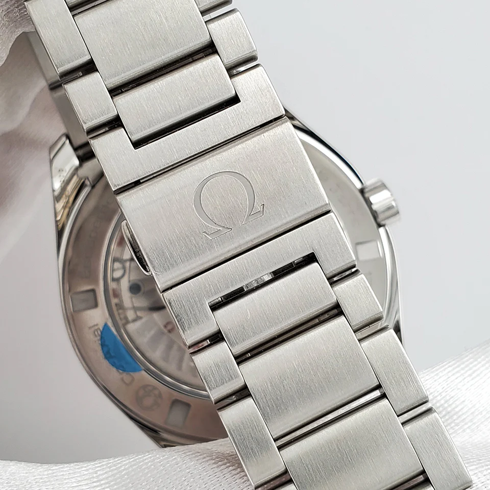 Omega Seamaster Aqua Terra Co-Axial 41.5mm Steel Mens Watch 23110422102001 Papers - Image 5