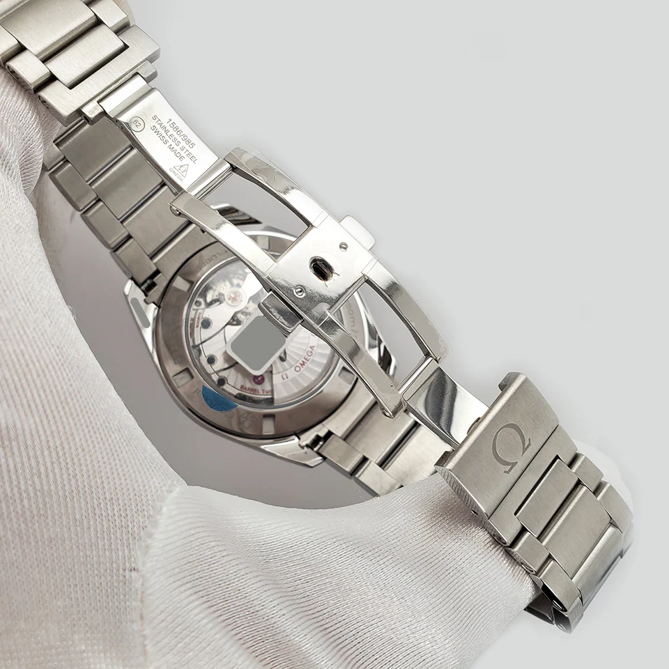 Omega Seamaster Aqua Terra Co-Axial 41.5mm Steel Mens Watch 23110422102001 Papers - Image 6