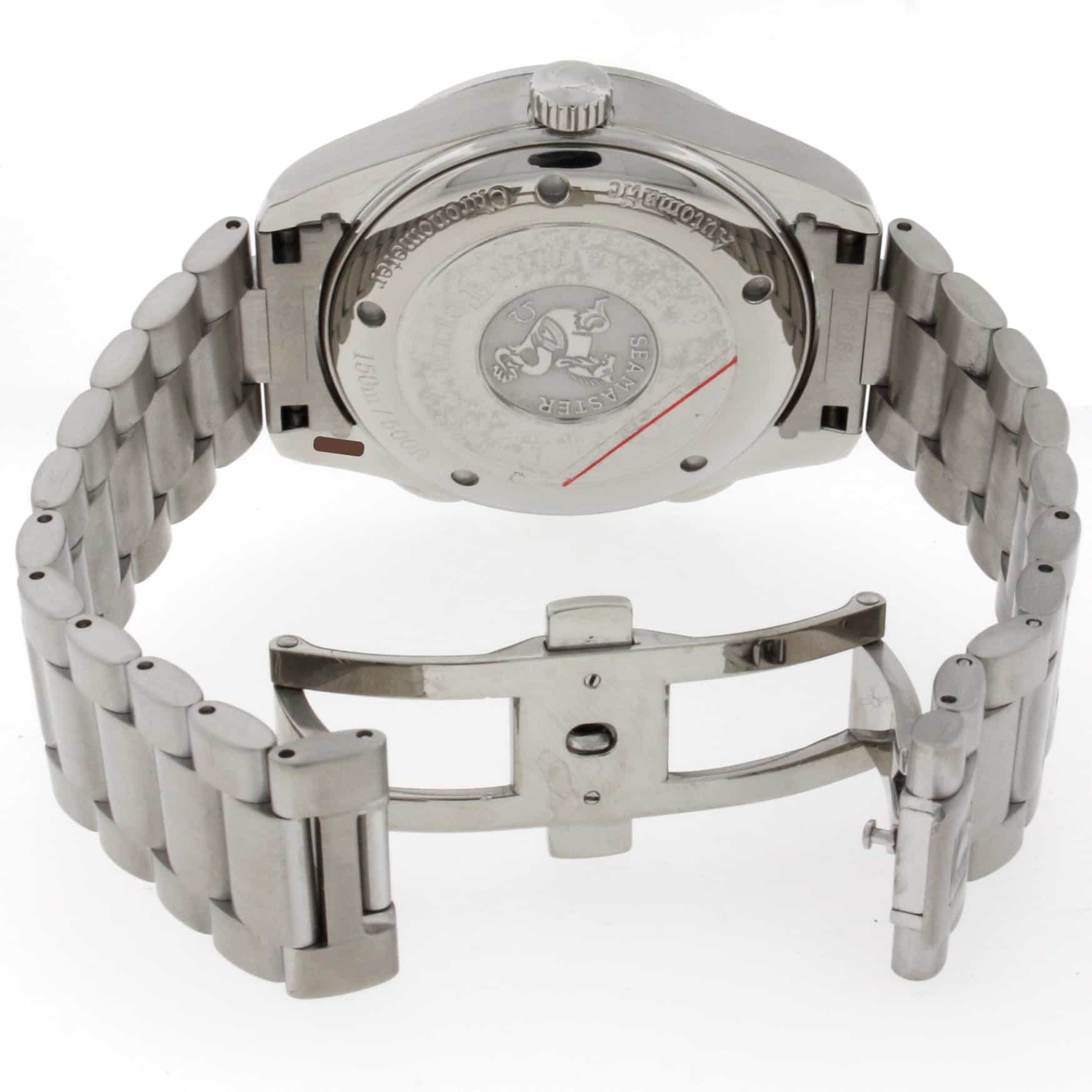 Omega Seamaster NZL-32 Chronograph Aqua Terra Stainless Steel Auto Mens Watch 25133000 - Image 8