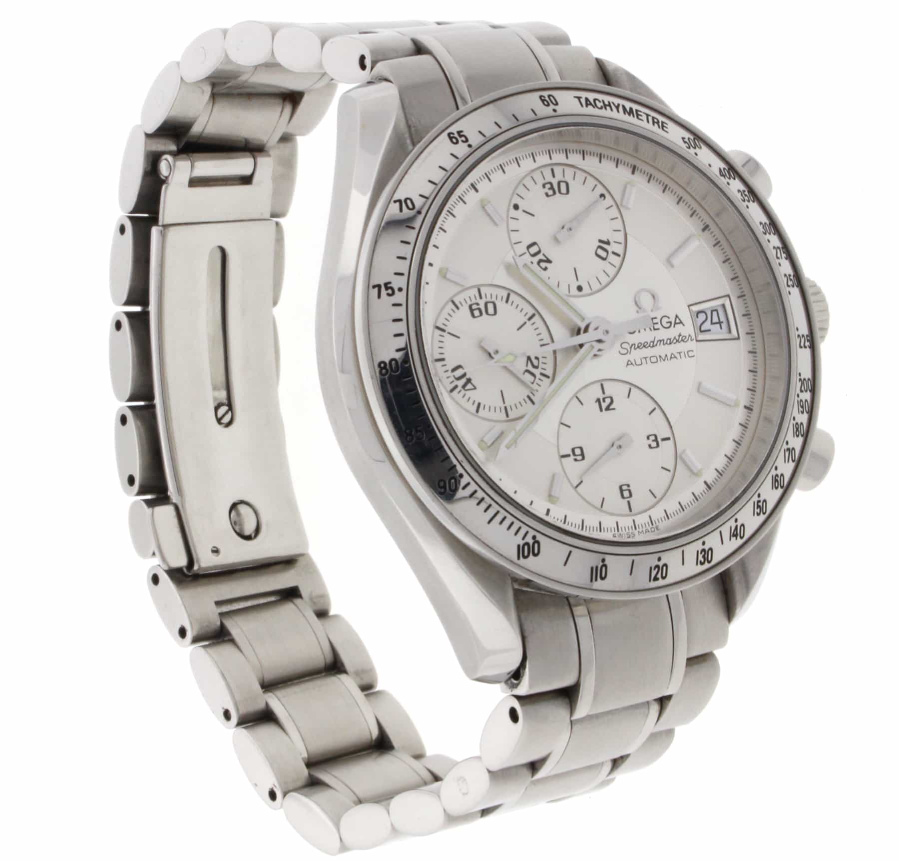 Omega Speedmaster Chronograph White Dial Automatic Mens Watch 3513.30.00 - Image 5