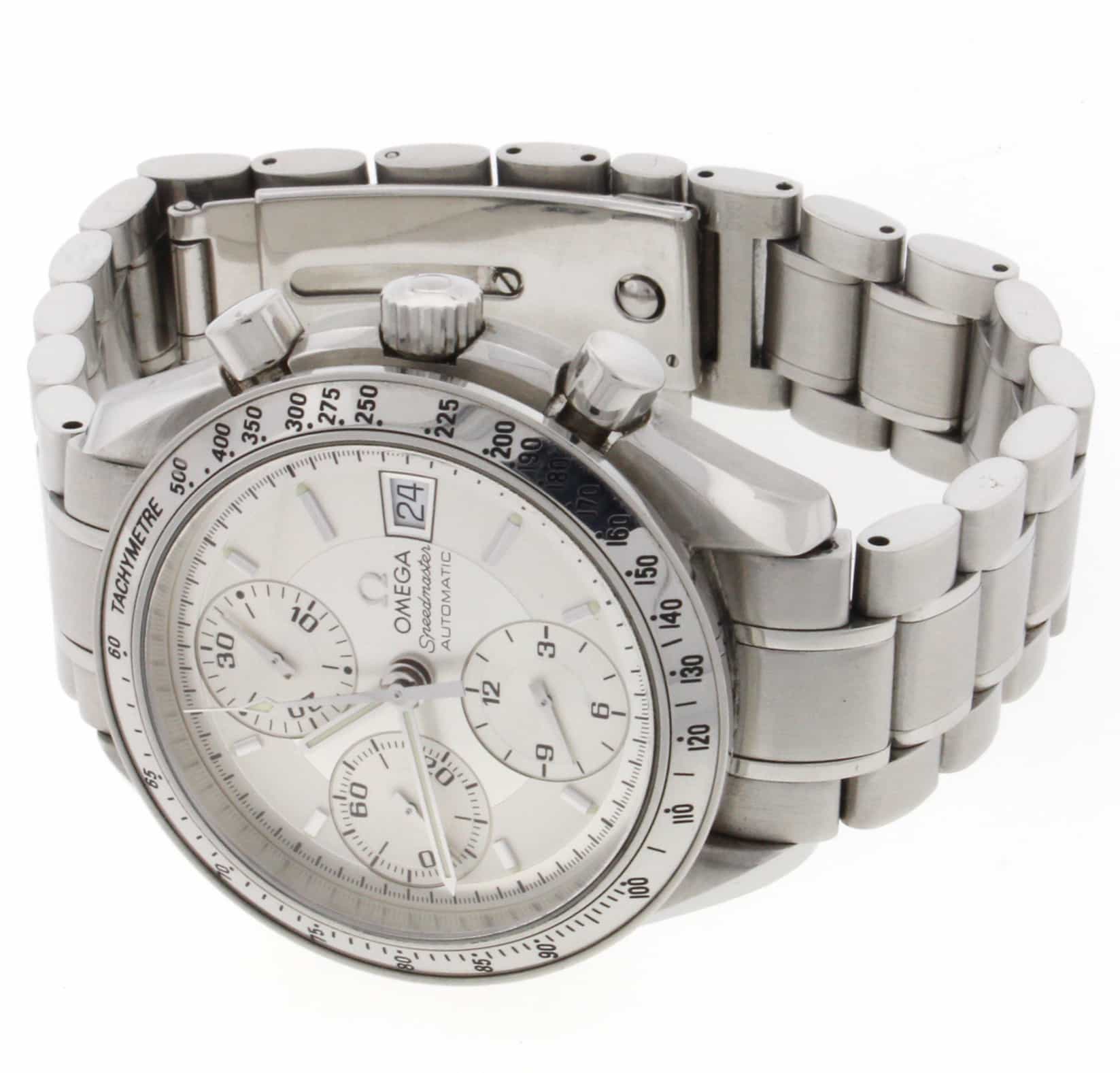 Omega Speedmaster Chronograph White Dial Automatic Mens Watch 3513.30.00 - Image 7