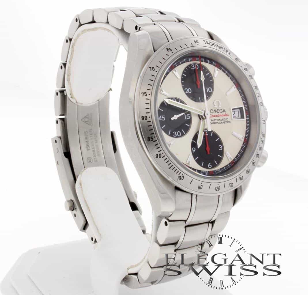 Omega Speedmaster Date Chronograph 40MM Automatic Stainless Steel Mens Watch 32113100 - Image 5