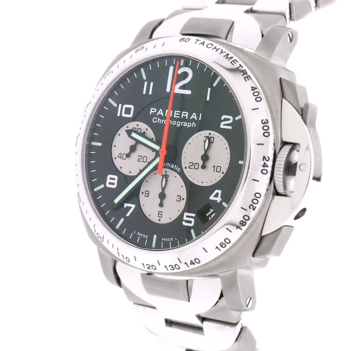 Panerai AMG Chronograph Limited Edition PAM108 Titanium/SS 40mm w/Box&Papers - Image 3