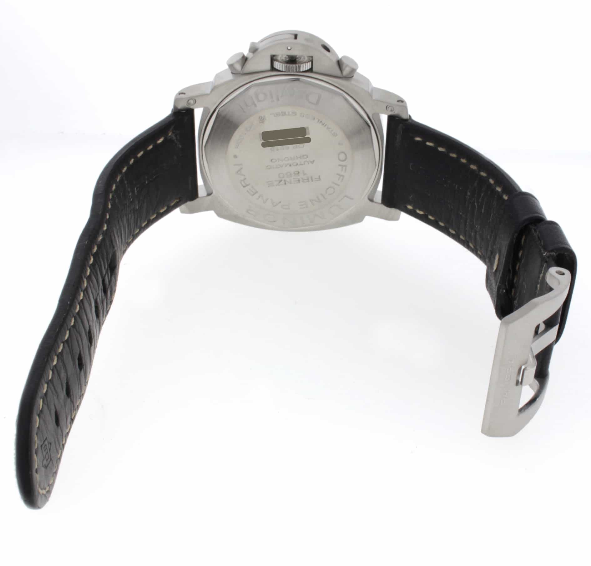 Panerai Luminor Chrono Daylight 44MM Automatic Stainless Steel Mens Watch PAM356 - Image 11