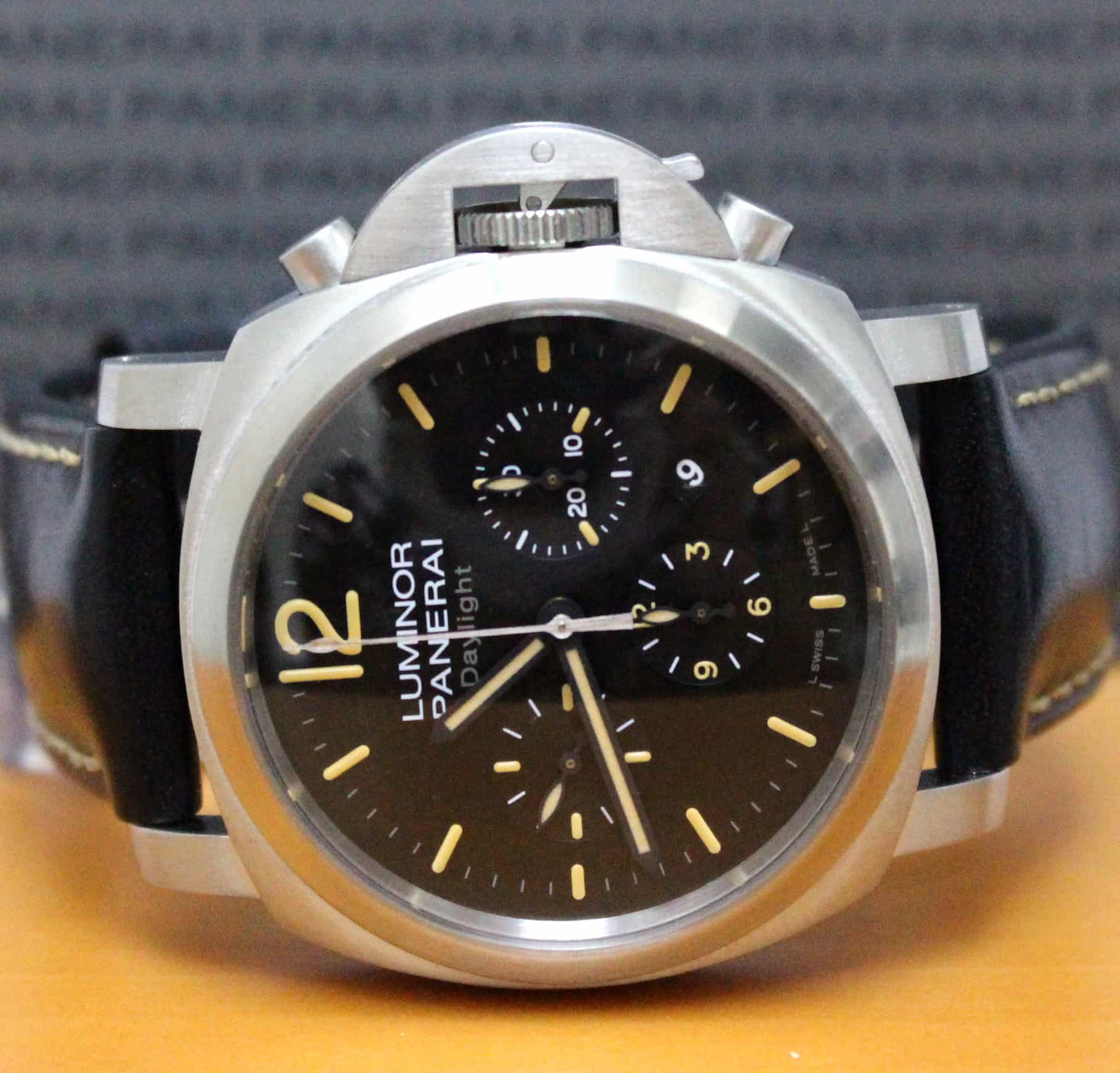 Panerai Luminor Chrono Daylight 44MM Automatic Stainless Steel Mens Watch PAM356 - Image 2