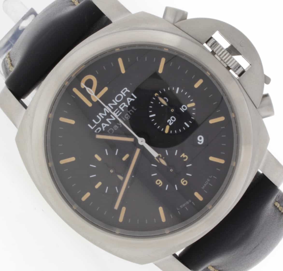 Panerai Luminor Chrono Daylight 44MM Automatic Stainless Steel Mens Watch PAM356 - Image 4