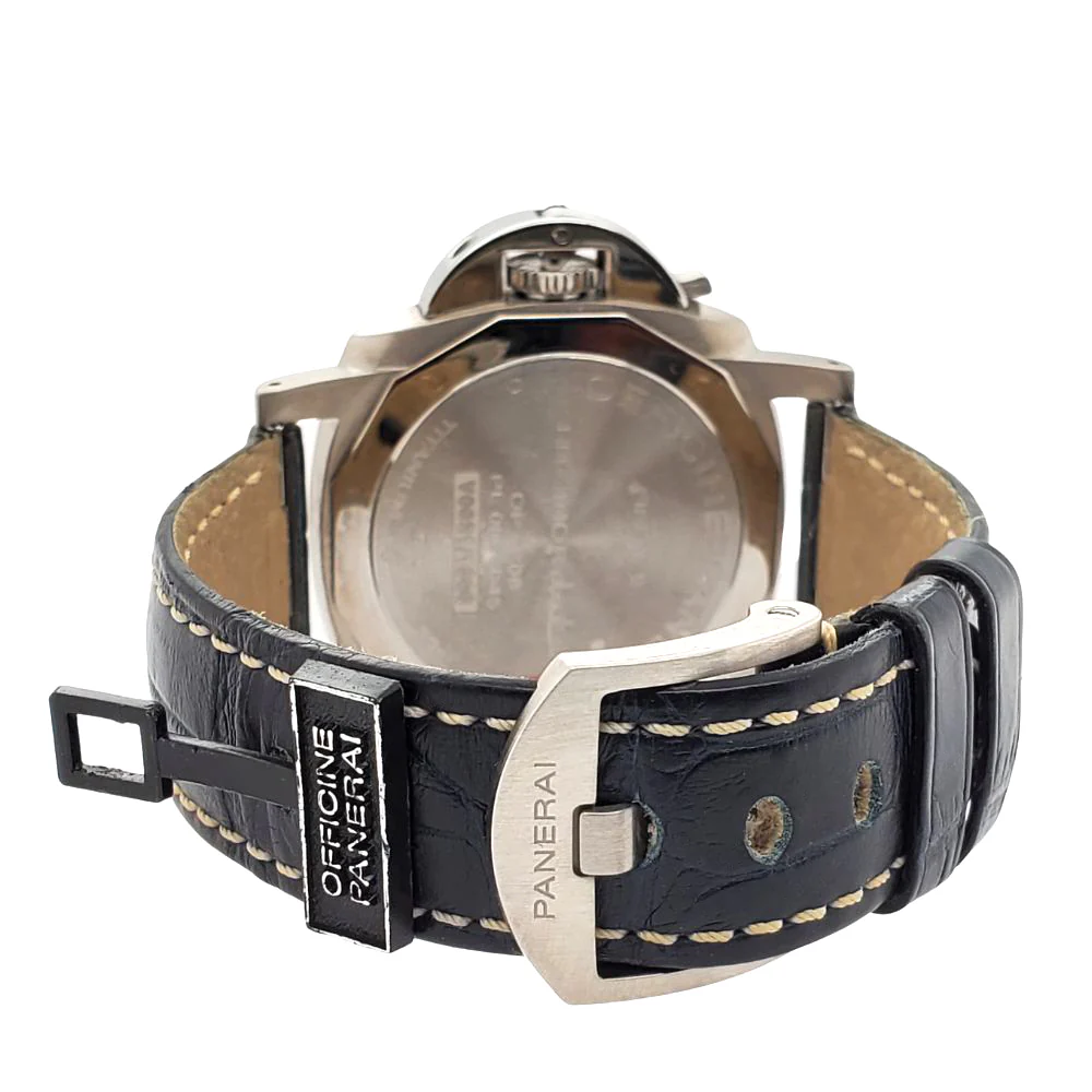 Panerai Luminor Due 38mm Blue Dial Titanium Watch PAM 00926 2019 - Image 4