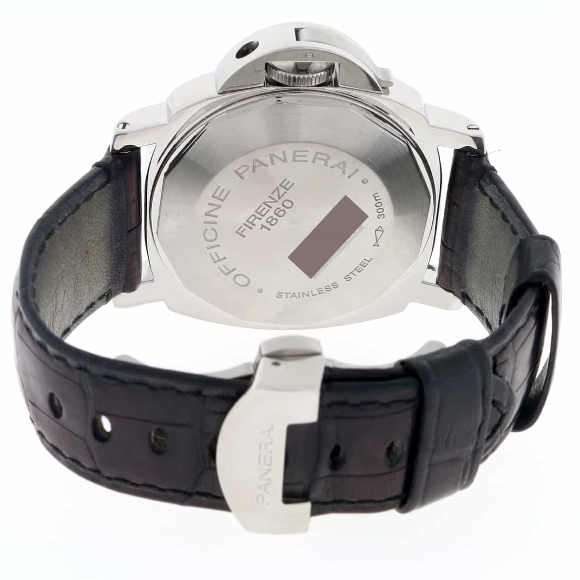 Panerai Luminor Power Reserve 44MM Automatic Stainless Steel Mens Watch PAM00090 - Image 8
