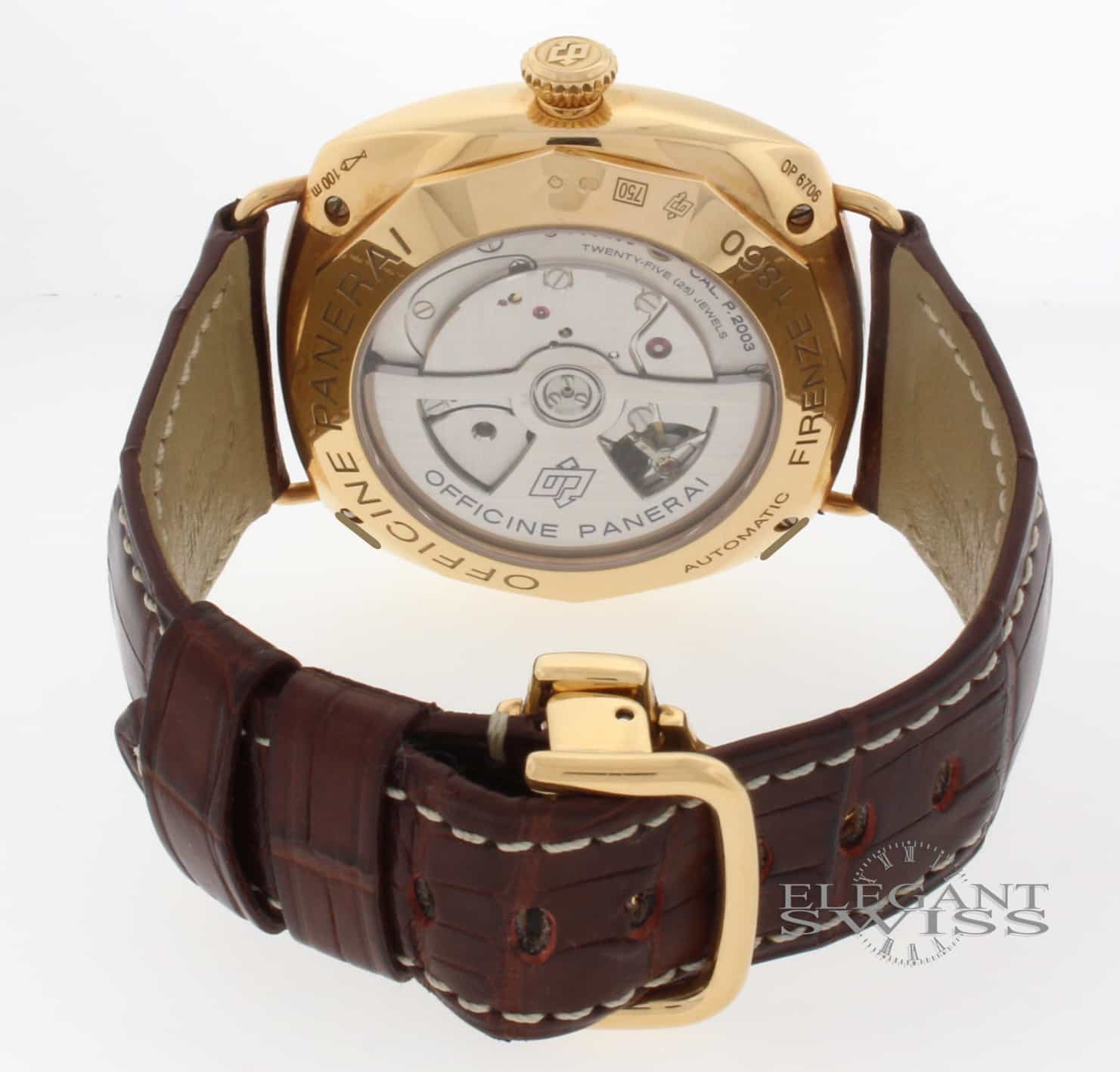 Panerai Radiomir 10 Days GMT 18K Pink Gold Automatic Mens Watch PAM273 - Image 8