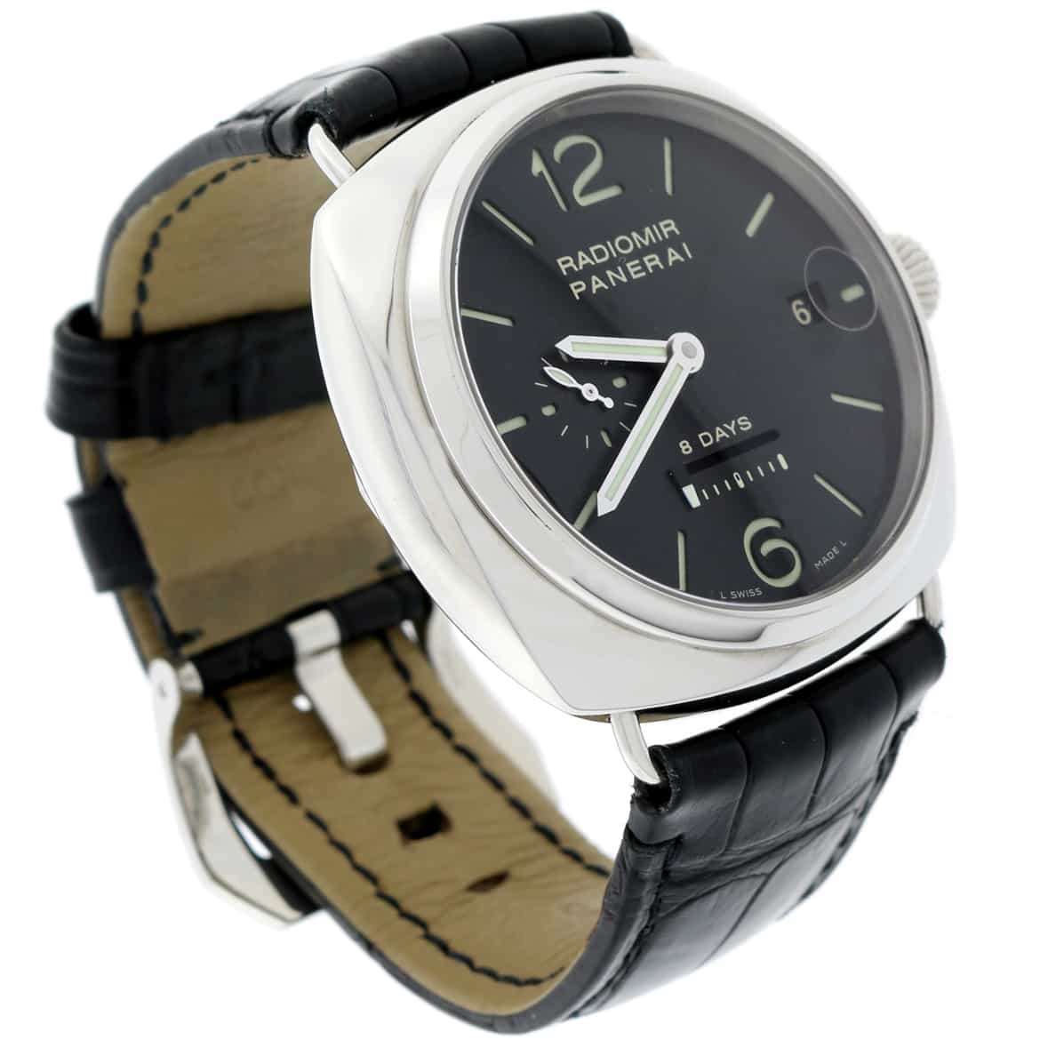 Panerai Radiomir Power Reserve 8 Days Automatic Stainless Steel Mens Watch PAM268 - Image 3