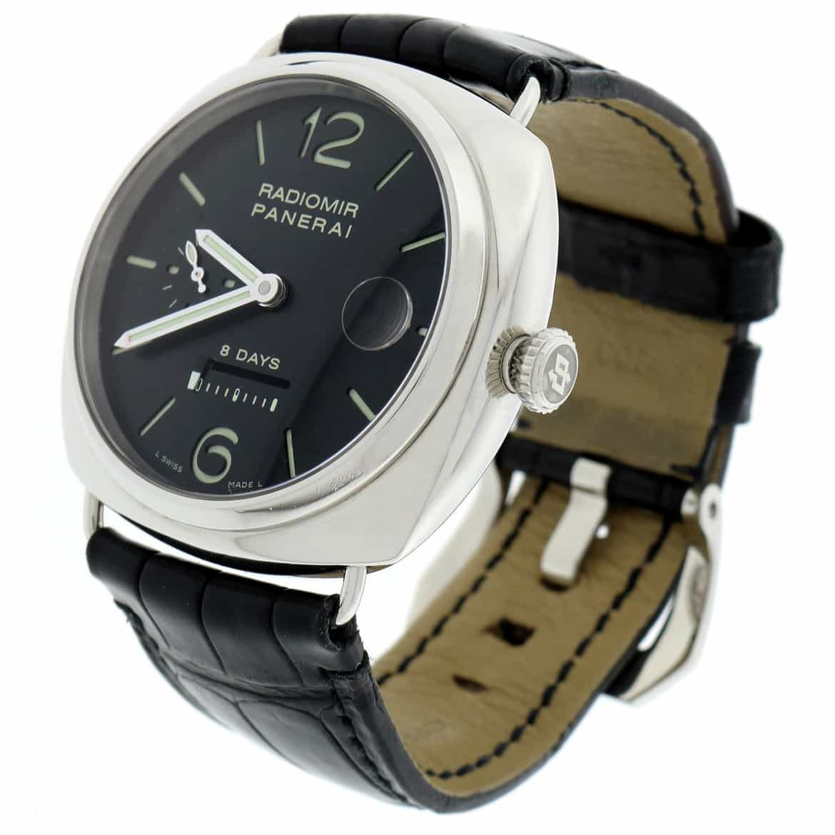 Panerai Radiomir Power Reserve 8 Days Automatic Stainless Steel Mens Watch PAM268 - Image 4